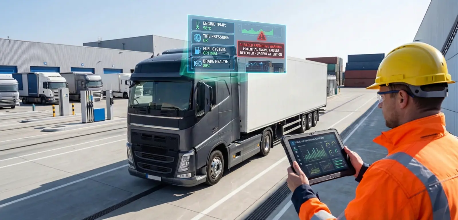 Predictive maintenance using telematics for enterprise fleet