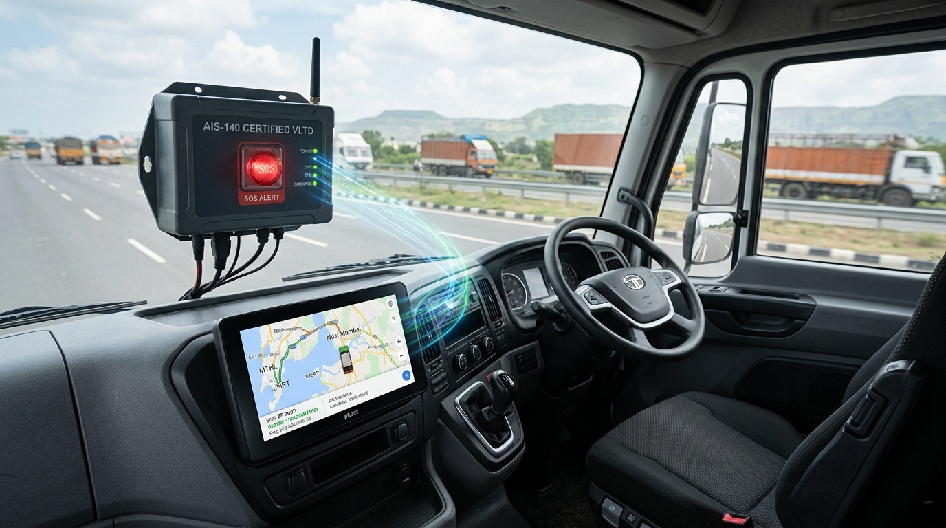 AIS-140 certified GPS tracking device