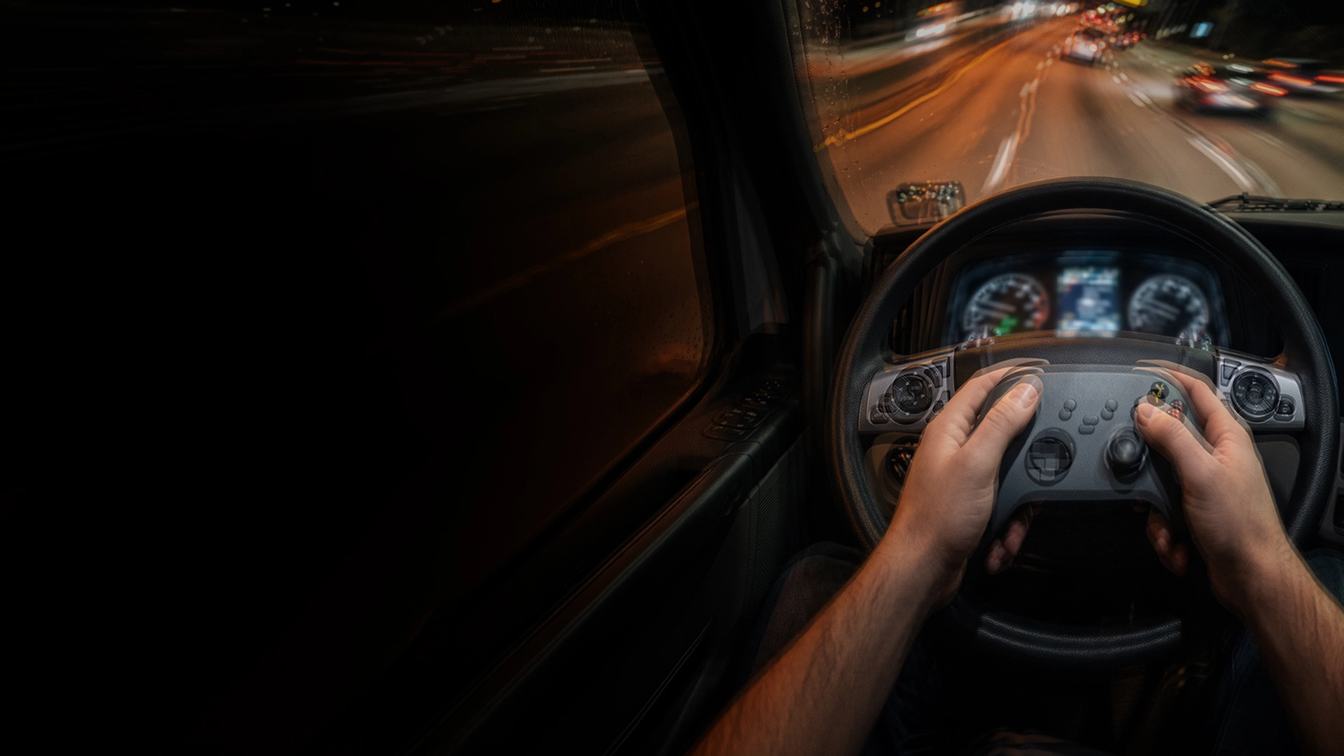 Night driving perspective